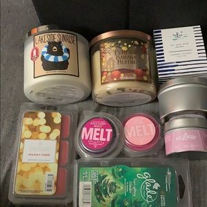 Candles and wax melts